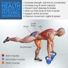 RING kettlebell metal+vinyl 6kg RX DB2174-6