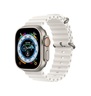 Apple Watch Ultra Cellular 49mm, Titanium Case, White Ocean Band