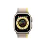 Apple Watch Ultra Cellular 49mm, Titanium Case, Yellow/Beige Trail Loop - M/L