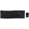Logitech tastatura i miš Wireless Combo MK270, bežična, crna