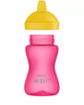 PHILIPS AVENT magična bočica sa tvrdim nastavkom girl 18m+ / 300ml / žuto roza / SCF804/04