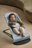 BABY BJORN Bouncer soft jersey plavo/bijela