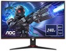 AOC monitor C27G2ZE/BK Gaming zakrivljeni, FULL HD 1920x1080, 27 VA, 300 cd/m2, AMD Freesync Premium, HDMI, DP, 240Hz, 0.5ms