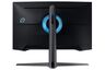 SAMSUNG monitor Odyssey G7 LC27G75TQSRXEN Gaming, WQHD 2560x1440, 27 VA, 350 cd/m2, NVIDIA G-Sync, Black Equalizer, DP, HDMI, USB, 240Hz, 1ms