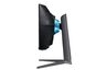 SAMSUNG monitor Odyssey G7 LC27G75TQSRXEN Gaming, WQHD 2560x1440, 27 VA, 350 cd/m2, NVIDIA G-Sync, Black Equalizer, DP, HDMI, USB, 240Hz, 1ms