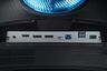 SAMSUNG monitor Odyssey G7 LC27G75TQSRXEN Gaming, WQHD 2560x1440, 27 VA, 350 cd/m2, NVIDIA G-Sync, Black Equalizer, DP, HDMI, USB, 240Hz, 1ms