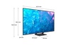 SAMSUNG QLED televizor QE55Q70CATXXH, 4K Ultra HD, Smart TV, 120 Hz Motion Xcelerator Turbo+, Quantum 4K procesor, Quantum HDR, Titan Gray  **MODEL 2023**