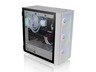 Thermaltake kućište H570 TG ARGB Snow Mid tower, tempered glass, 3x 120mm ARGB Lite fan