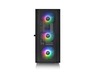 Thermaltake kućište H570 TG ARGB Mid tower, tempered glass, 3x 120mm ARGB Lite fan