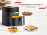 TEFAL friteza EY505815 vrući zrak; Air Fry & Grill; 1550 W, 4,2 lit.