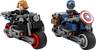 LEGO 76260 LEGO Super Heroes Marvel Motocikli Black Widow i Captaina Americe