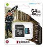 Kingston microSD 64GB CanvasGoPlusr/w:170MB/s/70MB/s,with adapter