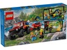 LEGO City Vatrogasni terenac s čamcem za spašavanje 60412