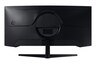 SAMSUNG monitor Odyssey G55T Gaming LC34G55TWWPXEN, UWQHD 3440x1440, 34 VA, 250 cd/m2, AMD FreeSync Premium, HDR10, HDMI, DP, 165Hz, 1ms
