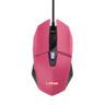 Trust gaming miš GXT109B Felox, žičani, pink