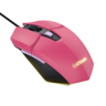 Trust gaming miš GXT109B Felox, žičani, pink