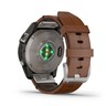 GARMIN Fenix 7 PRO Sapphire SOLAR pametni sat, Titanium Chestnut kožni remen, 47mm, 010-02777-30
