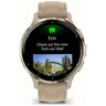 GARMIN Venu 3S pametni sat,  French Gray Soft Gold Leather, 010-02785-55