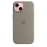 Apple iPhone 15 Silicone Case w MagSafe - Clay