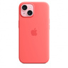 Apple iPhone 15 Silicone Case w MagSafe - Guava