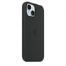 Apple iPhone 15 Silicone Case w MagSafe - Black