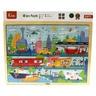 Viga drvene puzzle prijevozna vozila 48 komada 44582
