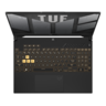 Laptop ASUS TUF Gaming F15 FX507ZC4-HN141, 15,6 FHD IPS 144Hz, Intel Core i5-12500H, 16GB RAM, 1TB PCIe NVMe SSD, NVIDIA GeForce RTX 3050 4GB, FreeDOS