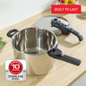Tefal ekspres lonac P2580701 Secure Trendy 6 lit. Aqua Blue