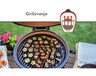 Kamado roštilj na ugalj 45,7 cm - 79723
