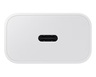 Samsung 25W brzi punjač, USB-C Power Adapter, EP-T2510XWEGEU, Bijeli (kabel uključen)