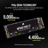 Corsair SSD 1TB M.2. MP600 CXTCore XT, PCIe Gen4x4,5,000/4.400MB/s