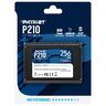 Patriot SSD 256GB 2.5''P210; up to R/W : 500/400 MB/s