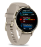 GARMIN Venu 3S, French Gray Soft Gold, 41mm, pametni sat, 010-02785-02