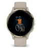 GARMIN Venu 3S, French Gray Soft Gold, 41mm, pametni sat, 010-02785-02