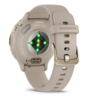 GARMIN Venu 3S, French Gray Soft Gold, 41mm, pametni sat, 010-02785-02