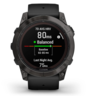 GARMIN Fenix 7X PRO Sapphire SOLAR, Tamnosivi titanijski s DLC slojem i crnim remenom, 51mm, pametni sat, 010-02778-11