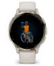 GARMIN Venu 3S, Ivory Soft Gold, 41mm,pametni sat, 010-02785-04