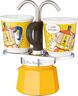 BIALETTI MOKA Express Lichtenstein mini SET + 2 šoljice