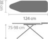 Brabantia daska za peglanje B (124 x 38cm) 134364, Denm Blue