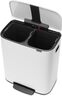 Brabantia Bo Pedal kanta za smeće na pedalu 2x30l, bijela 211447