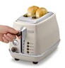 DeLonghi toster CTOV2103.BG Icona Vintage bež, 900 W