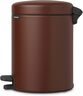 Brabantia Newicon Pedal kanta za smeće 5l, cosy brown 208546