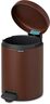 Brabantia Newicon Pedal kanta za smeće 5l, cosy brown 208546