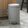 Brabantia Newicon Pedal kanta za smeće 12l, concrete grey 119149, metalizirani premaz