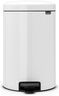 Brabantia Newicon Pedal kanta za smeće 20l, bijela 111846
