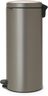 Brabantia Newicon Pedal kanta za smeće 30l, platina 114441