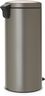 Brabantia Newicon Pedal kanta za smeće 30l, platina 114441