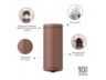 Brabantia Newicon Pedal kanta za smeće 30l, satin taupe 234040
