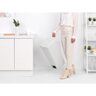 Brabantia Stepup Pedal kanta za smeće 40l, svijetlo siva 800009