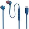 JBL žičane slušalice in-ear, T310C USB BLUE